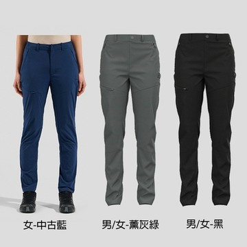 瑞士 ODLO 官方旗艦 男 女 ASCENT LIGHT 彈性 防潑水 長褲 中古藍 薰灰綠 黑 登山褲 健行褲
