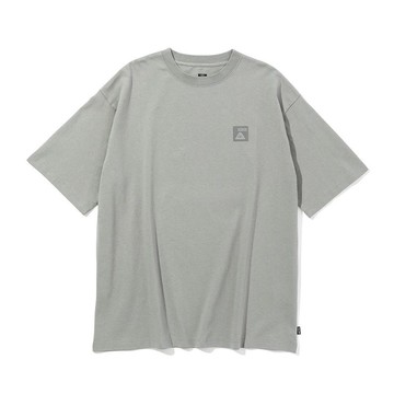 日本限定 POLER SUMMIT RELAX FIT TEE 經典LOGO舒適寬版短T / 灰