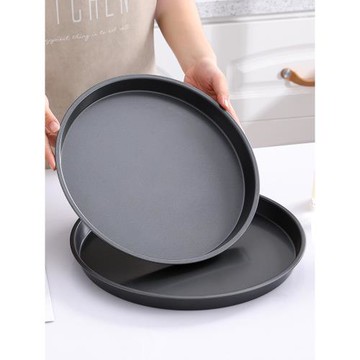 披薩盤餅底托盤烤箱專用披薩烤盤689寸pizza盤子商用蛋糕烘焙模具