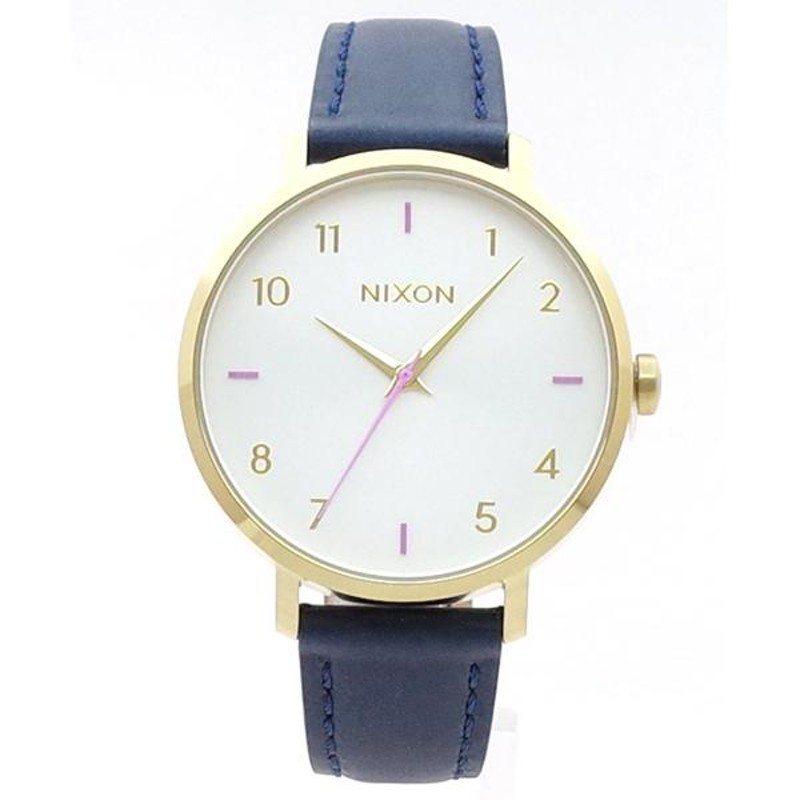 ニクソン NIXON 腕時計 メンズ レディース A1091151 クォーツ ホワイト ネイビー 送料無料 | LINEショッピング