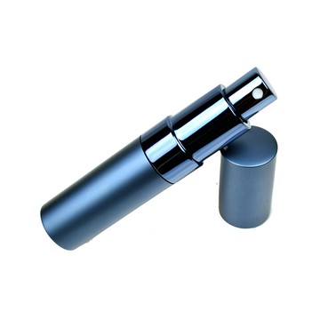 時尚液體噴霧素色香水開蓋填充瓶 15ml 透明袋裝 (鋁製外殼 玻璃內裡) 酒精/香水 液體分裝