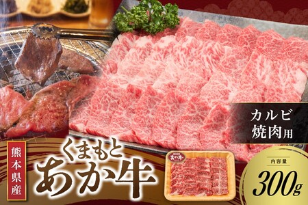 熊本県産 褐毛和牛 カルビ 焼肉用 300g