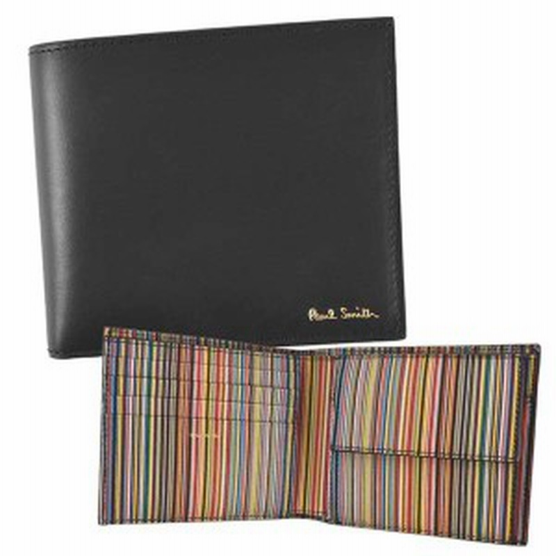 ポール スミス Paul Smith 二つ折り財布 M1a43 79 ブラック 小銭入れ付き ポールスミス 財布 二つ折り メンズ プレゼント クリスマス 通販 Lineポイント最大get Lineショッピング