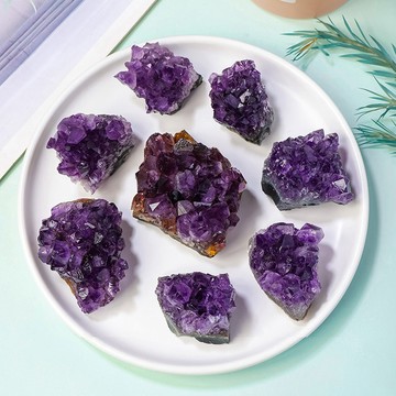 【礦藏】天然烏拉圭紫水晶塊