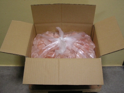 食用ピンク岩塩約3-6cm 25kg　（おろし金用）