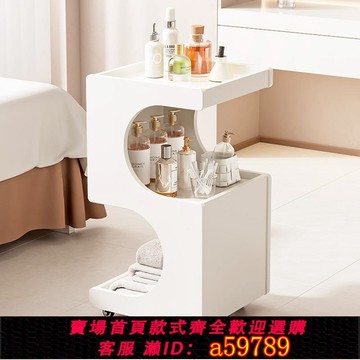 【台灣公司 可打統編】美容院專用小推車高級輕奢理發店工具車儀器置物架木質收納移動柜