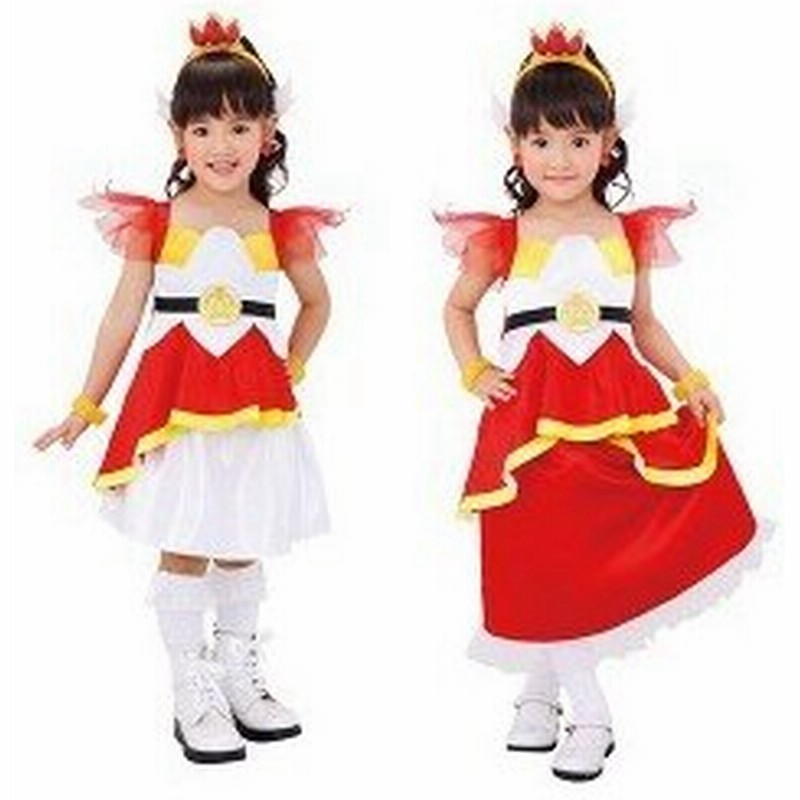 ゴー プリンセスプリキュア 変身プリチューム キュアスカーレット2ウェイドレス 1セット 通販 Lineポイント最大0 5 Get Lineショッピング