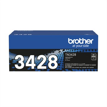 【CUBE卡最高10%回饋】【現貨】Brother TN-3428 原廠黑色碳粉匣 適用 HL-L5100DN/HL-L6200DW/HL-L6400DW/MFC-L5700DN/MFC-L5900DW/MFC-L6900DW