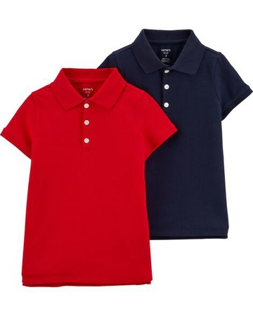 2-Pack Piqué Polos