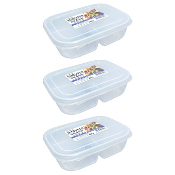 NAKAYA 深型保存盒 K642  1個容器 + 1個蓋子  3個