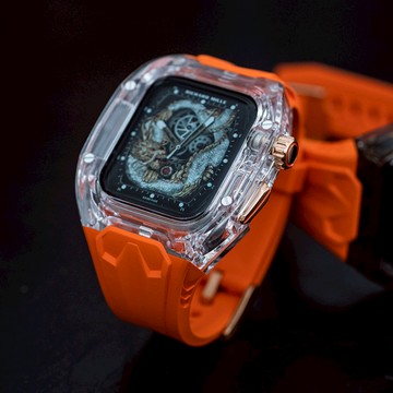 高品質透明水晶 Apple Watch錶帶 iwatch錶帶 適用於iwatch/applewatch+全系列通用