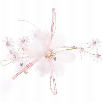 花嫁 髪飾り ヘアアクセサリー 手作り 結婚式 誕生日会 通販 Lineポイント最大get Lineショッピング