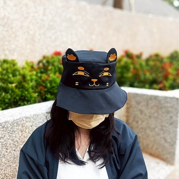 汪喵漁夫帽-奸笑