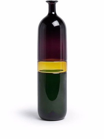 Venini - Bolle bottle vase - unisex - Murano Glass - One Size - Green