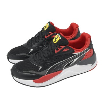 [ACS] Puma 休閒鞋 Ferrari X-Ray Speed 男鞋 黑 紅 拼接 法拉利 聯名 307033-03