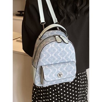 韓版雙肩包女大容量背包2024新款時尚百搭旅行包洋氣學生學院書包