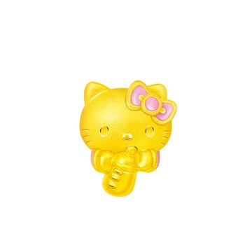 Just Gold 三麗鷗 Hello Kitty 甜萌寶寶-奶瓶 黃金串珠