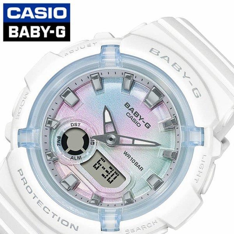 ベビーG 腕時計 Baby-G 時計 CASIO カシオ レディース ホワイト BGA