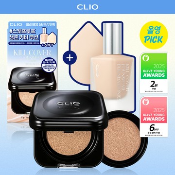 CLIO Kill Cover Founwear Cushion Refill Set (5 Shades)
