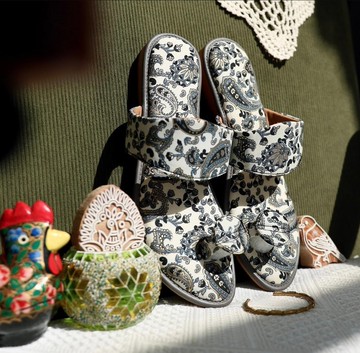 印度丨民族涼鞋-水芙蓉