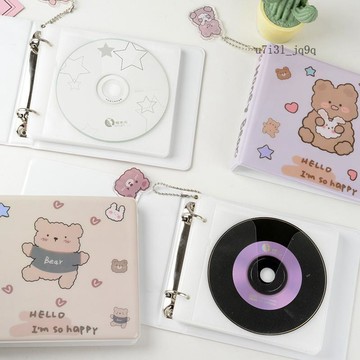 供應巧克力熊CD收納包 收納冊 可以製作客人圖片