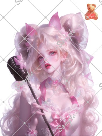 原創人物貼紙 裝飾貼紙 內含 5 枚