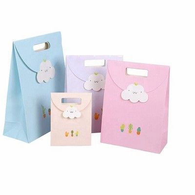 Laima お菓子 チョコレート ラッピング 袋 ペーパーバック ギフトバック 紙袋 プレゼント 小分け 梱包 (S)12枚セット