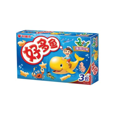 好麗友好多魚餅乾(海苔)90g