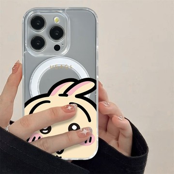 烏薩奇Magsafe磁吸 iPhone16 15 14 13 12mini 11 Pro 7plus保護殼 防摔手機殼