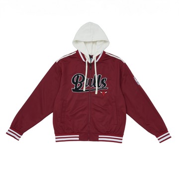 【NBA】落肩隊伍帽拉_CHI 連帽外套 男女款 公牛隊 紅色-3455140240