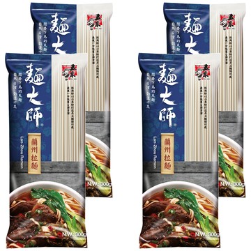 五木 蘭州拉麵 美國A級小麥和澳洲黃金小麥  300g  4包