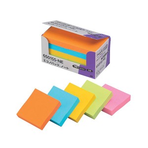 3M Post-it ポストイット 強粘着エコノパック ノート 3M-6501SS-NE