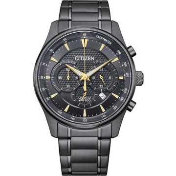 CITIZEN 星辰 Chronograph 經典三眼計時手錶AN8197-52E