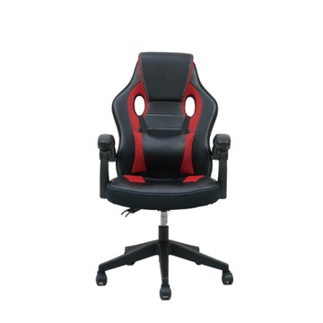 台灣製造 SGS認證 AH-90 透氣辦公椅-紅（58*47*103cm）_廠商直送