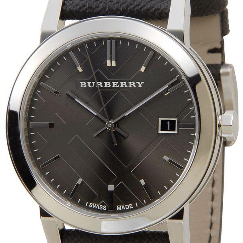 バーバリー BURBERRY BU9030 The City シティ クォーツ バーバリー BURBERRYチェック レザー 革ベルト 腕時計 メンズ  | LINEブランドカタログ