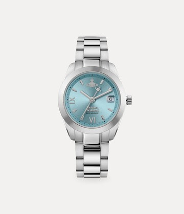 Vivienne Westwood Fenchurch Watch Silver / Turquoise Stainless Steel Women