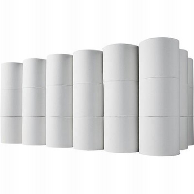 TANOSEE　トイレットペーパー　無包装　シングル　芯なし　１７０ｍ　１ケース（４８ロール）