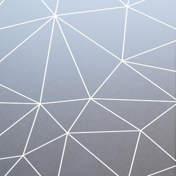 荷蘭維尼莉亞靜電窗貼 45X150cm VBS56227 多邊形