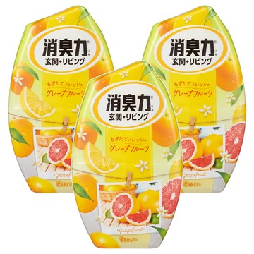 ST 雞仔牌 消臭力 部屋消臭力  400ml  3罐  葡萄柚香