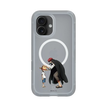 iPhone 16 AirX 流變灰 - 航海王 One Piece - 魯夫和紅髮傑克