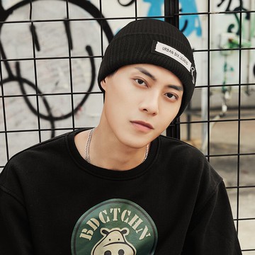 ins歐美毛線帽男女秋冬天韓版潮休閑百搭針織帽保暖帽子青年冷帽