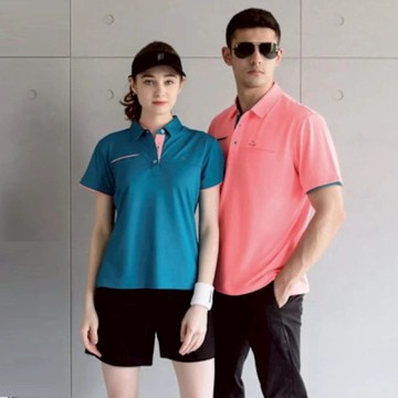 Per GIBO 男短POLO衫-亮橘(PT213031)