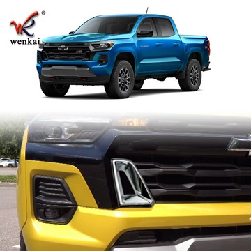 適用于雪佛蘭24款庫羅德Colorado改裝前中網左右出風口裝飾 亮片