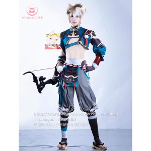 漫骨】原神 コスプレ 五郎 ゴロー コスプレ衣装 ※ウィッグ追加可