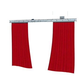 加厚金絲絨布料舞臺幕布 黨會會議禮堂劇院背景布 電動旋轉幕布[DD230109]