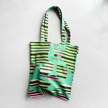 Heavy cotton 托特包 Abstract jungle