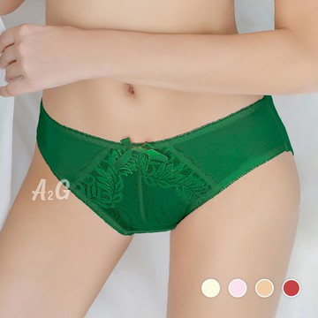 A2G®【蜜戀花語】光澤蕾絲微透內褲︙23-29腰圍︙330
