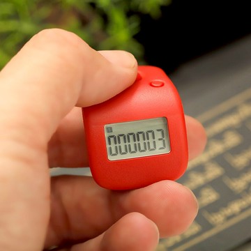 2個持咒禮拜智能念佛計數器戒指可充電子佛號念經拇指記數器