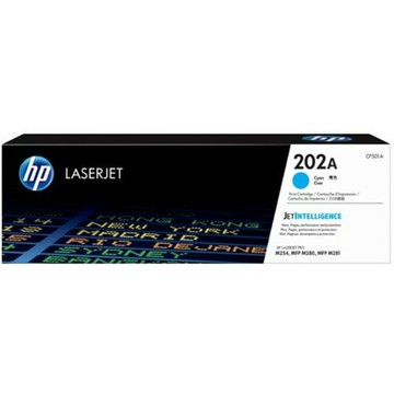 【領券滿額折200】  HP CF501A  / 202A 青藍色原廠碳粉匣 適用M254dw/M281fdw