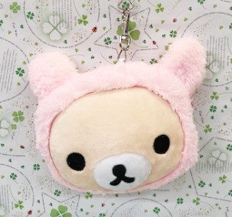 【震撼精品百貨】Rilakkuma San-X 拉拉熊懶懶熊~拉拉熊伸縮票夾零錢包-妹妹#21393